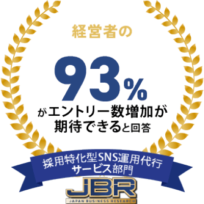 経営者の93%がエントリー数増加が期待できると回答